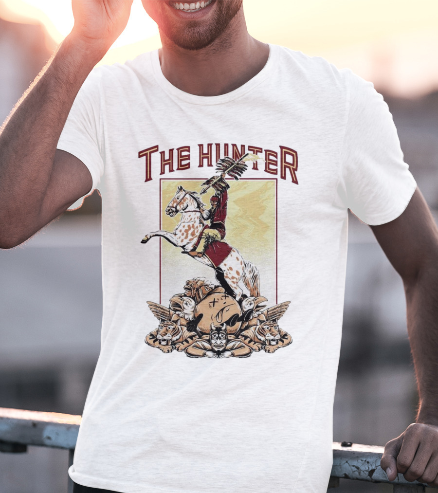 Florida State Seminoles The Hunter Spear Football T-Shirt