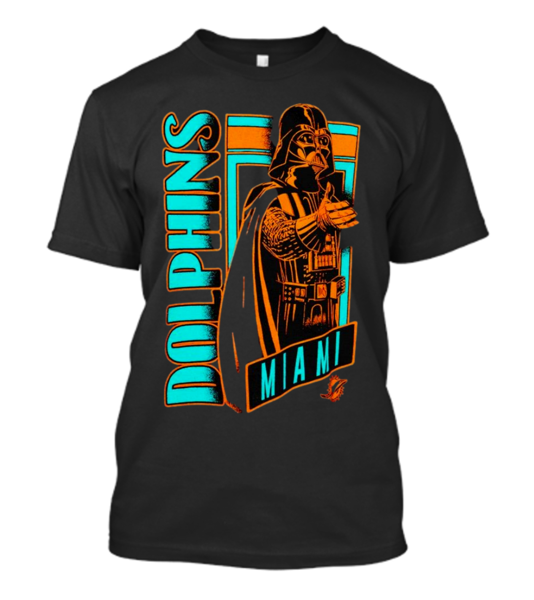 Miami Dolphins Darth Vader Adventure T-Shirt