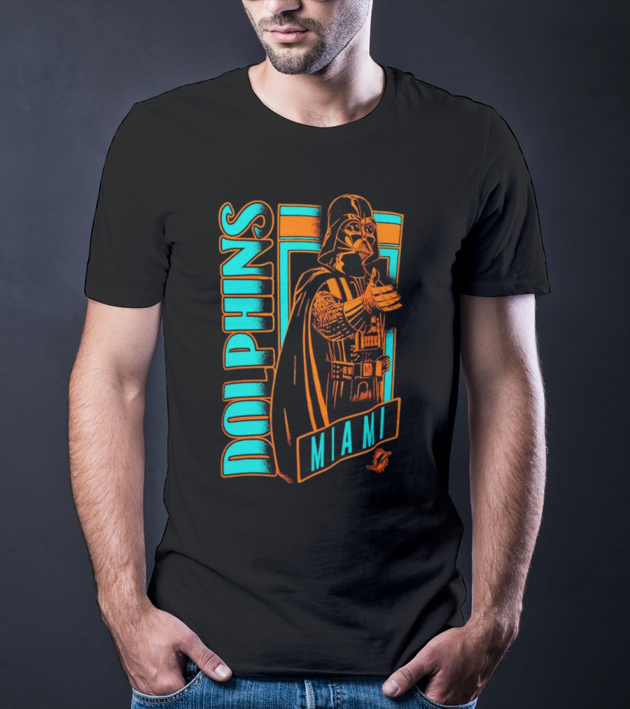 Miami Dolphins Darth Vader Adventure T-Shirt