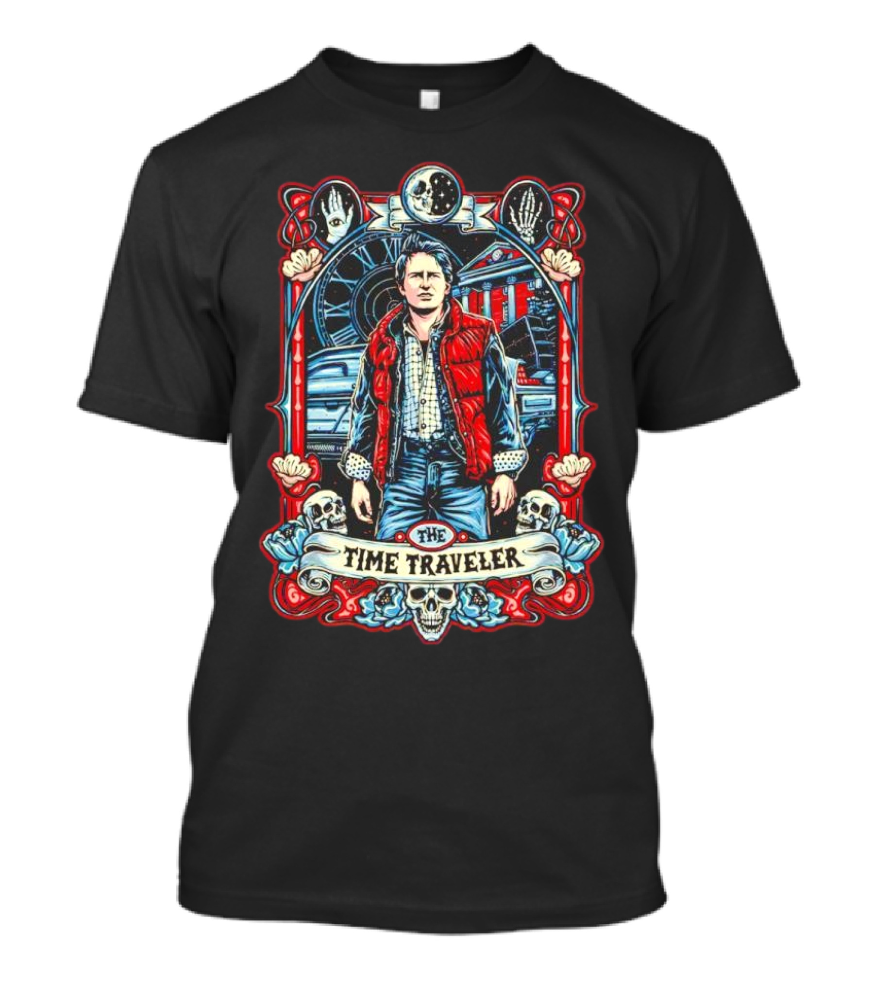 Back To The Future Retro Time Traveler T-Shirt