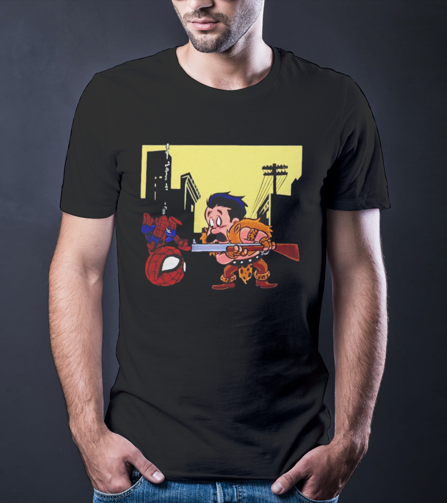 Kraven Fudd Vs. Spider-Man City Showdown T-Shirt