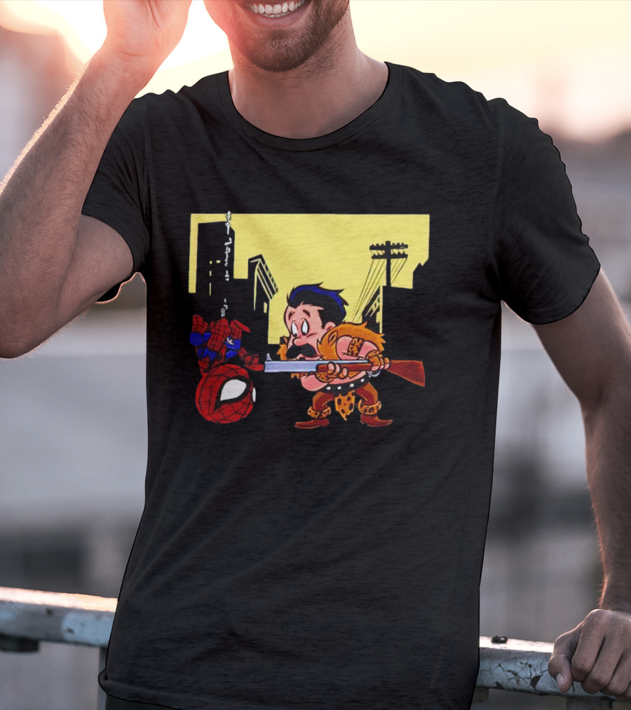 Kraven Fudd Vs. Spider-Man City Showdown T-Shirt