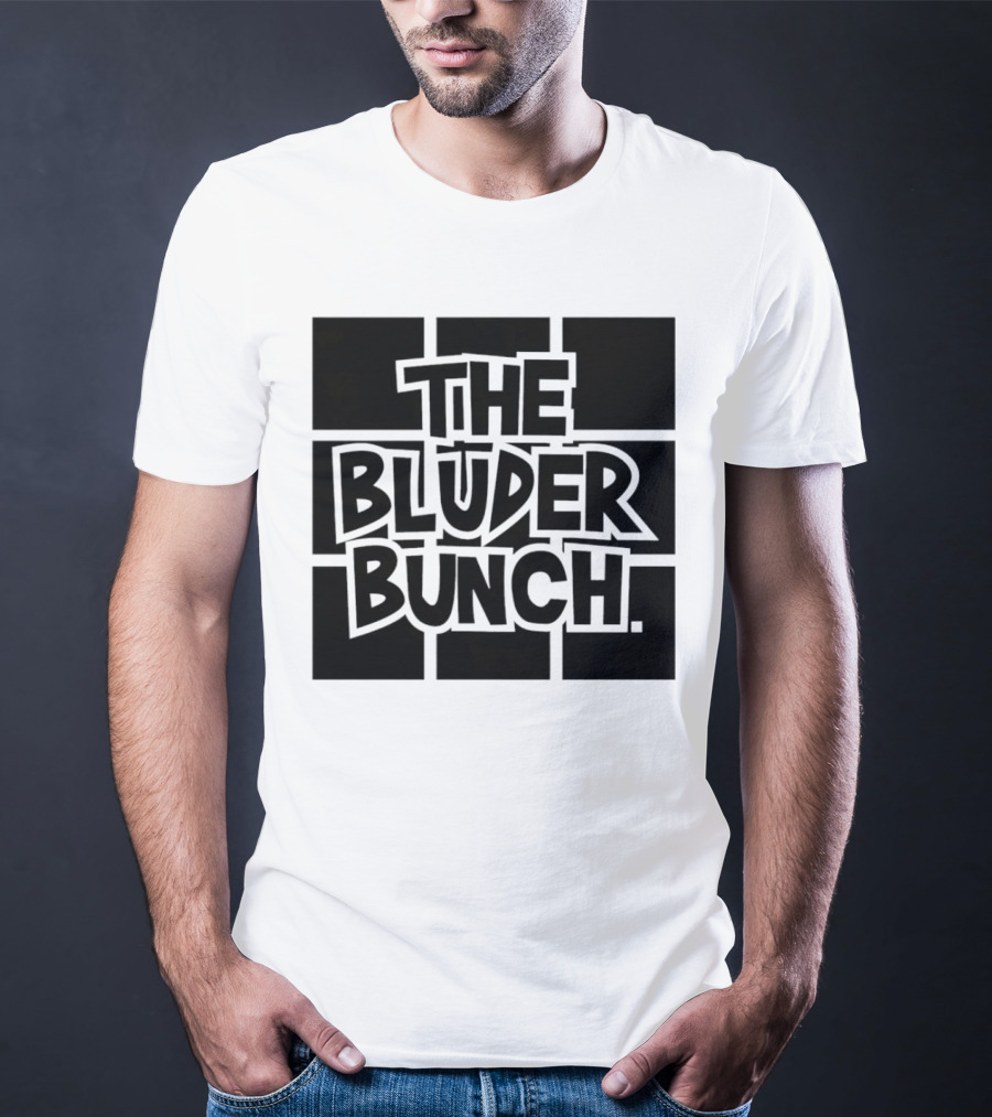 The Bluder Bunch Block Letter T-Shirt