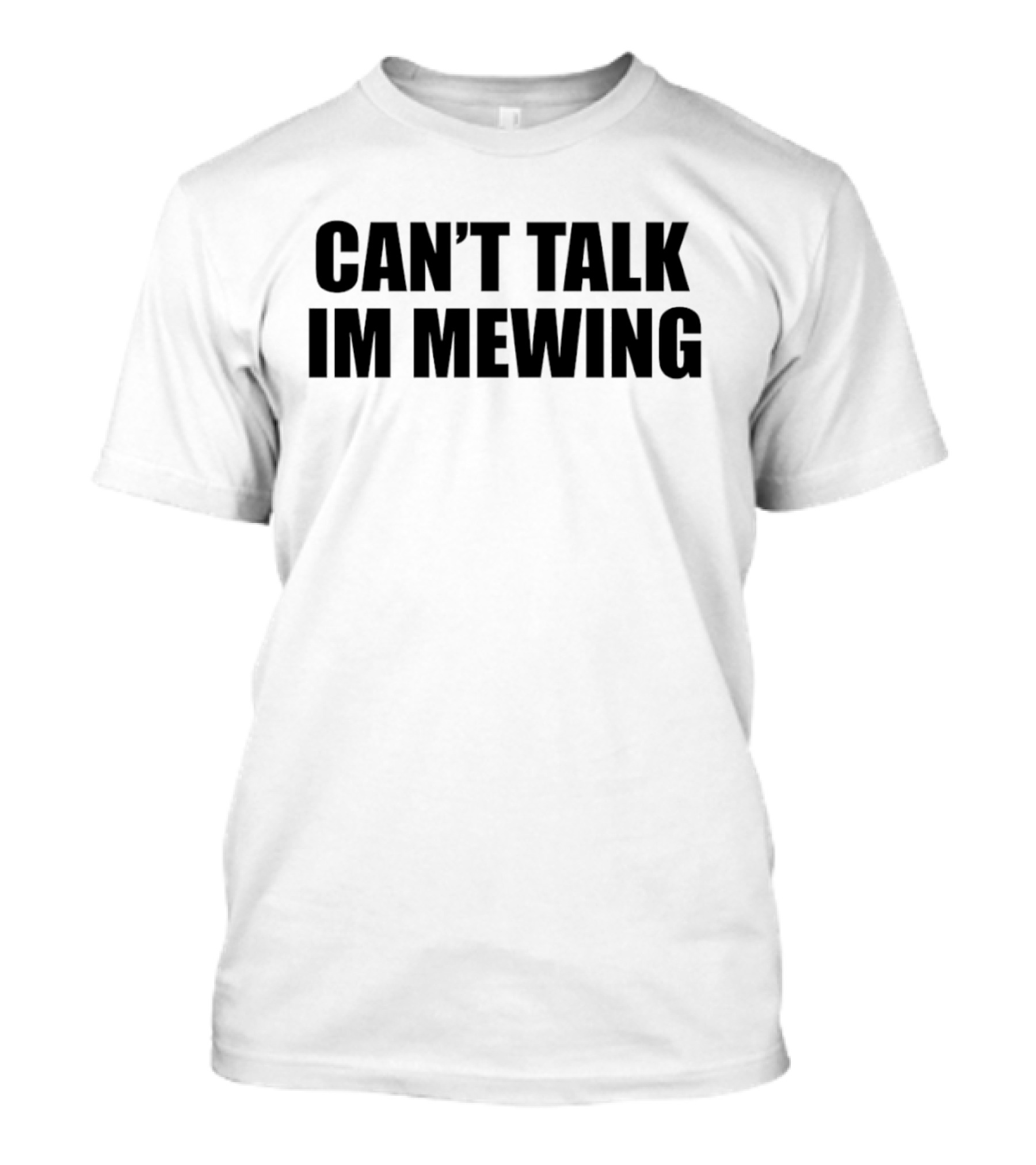 CAN'T TALK I'M MEWING MEN'S T-Shirt