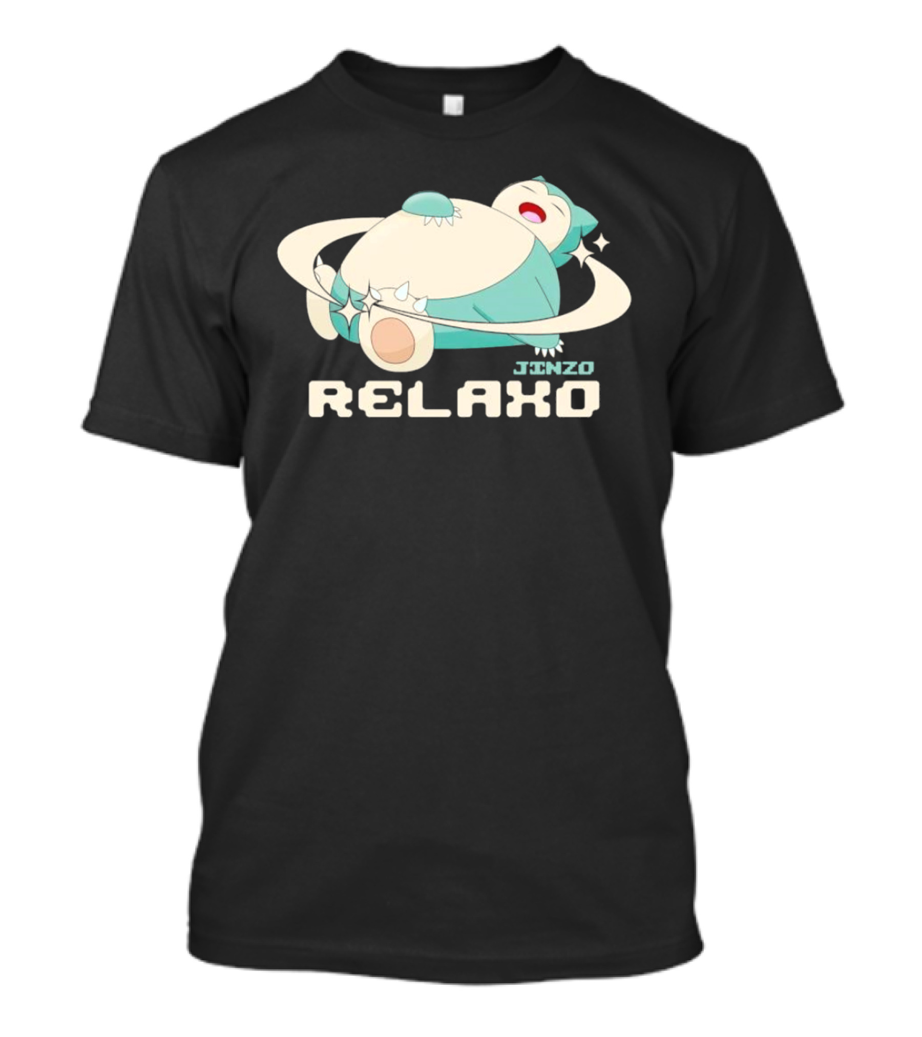 JINZO Relaxo Day Dreamer Pokémon Snorlax Stars T-Shirt
