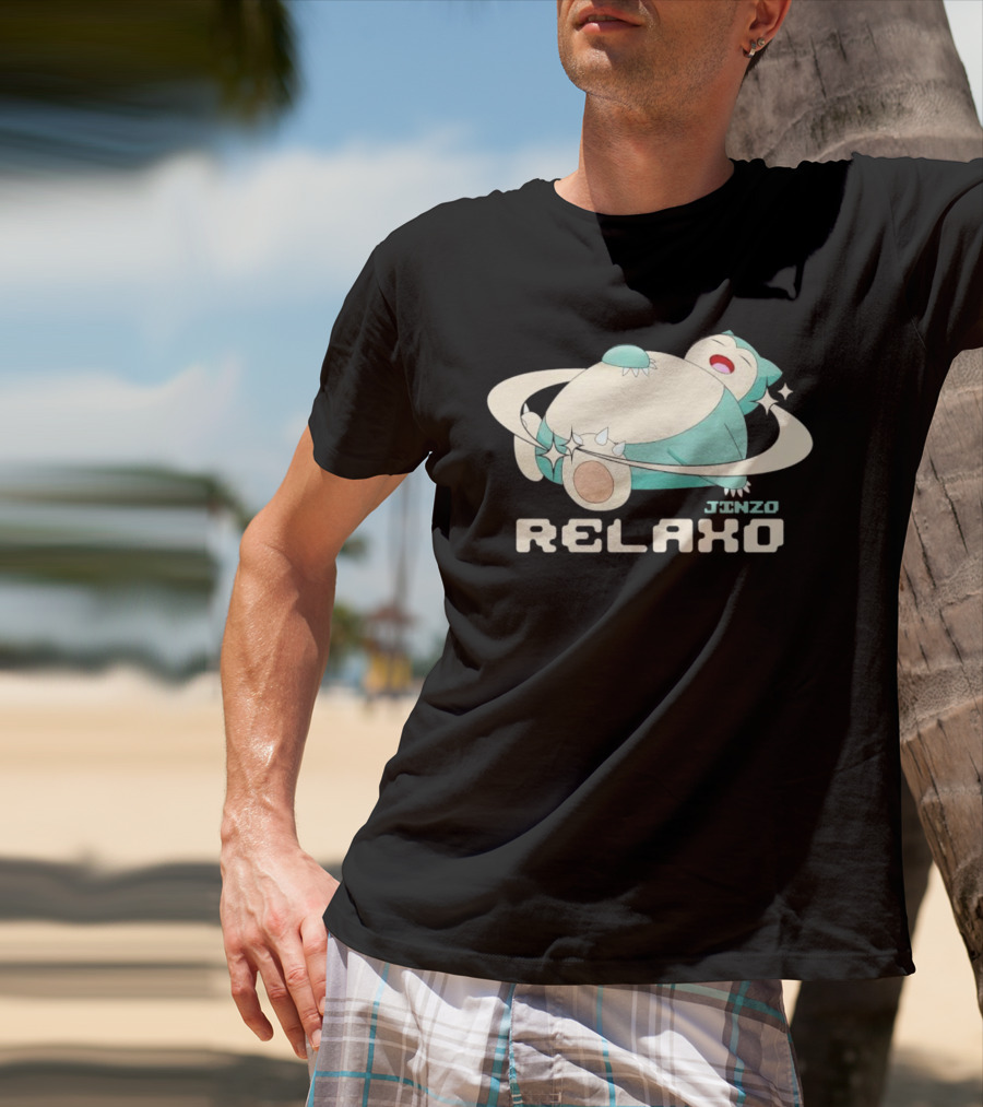 JINZO Relaxo Day Dreamer Pokémon Snorlax Stars T-Shirt