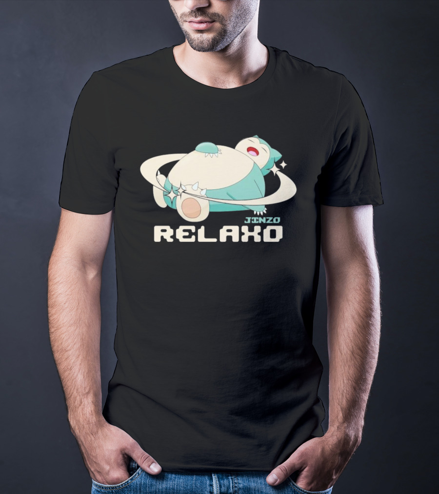 JINZO Relaxo Day Dreamer Pokémon Snorlax Stars T-Shirt