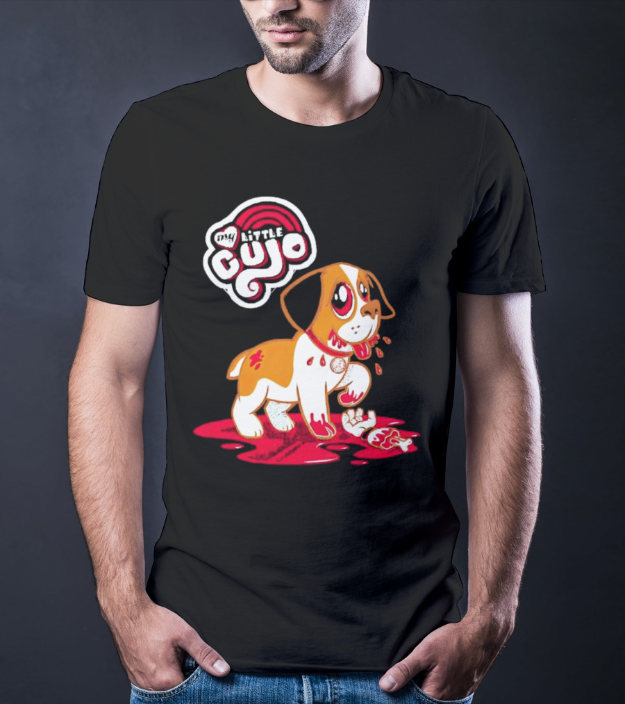 My Little Cujo Dog With Blood And Bones T-Shirt