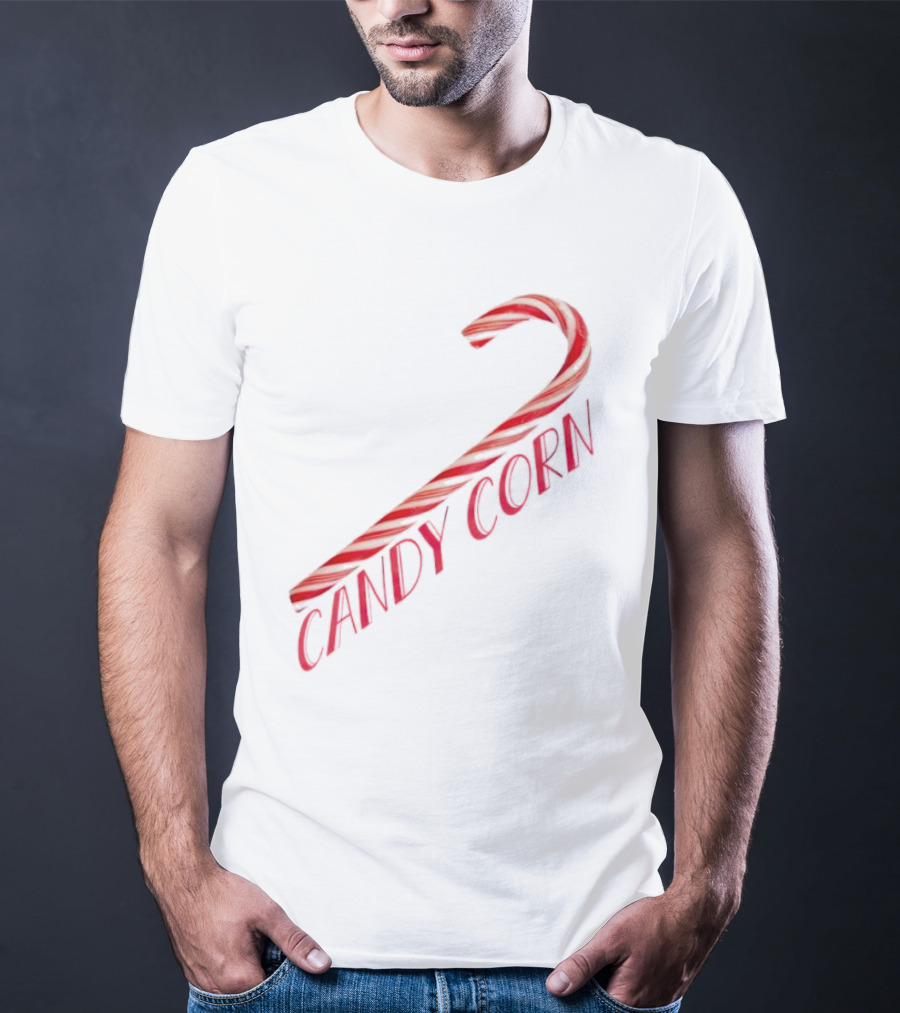 Candy Corn Candy Cane Mischief T-Shirt