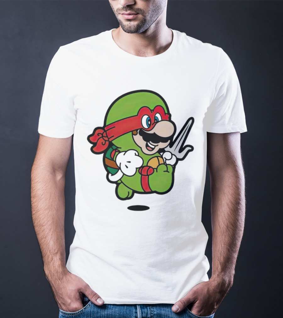 Super Mario Raph Ninja Bro Adventures T-Shirt