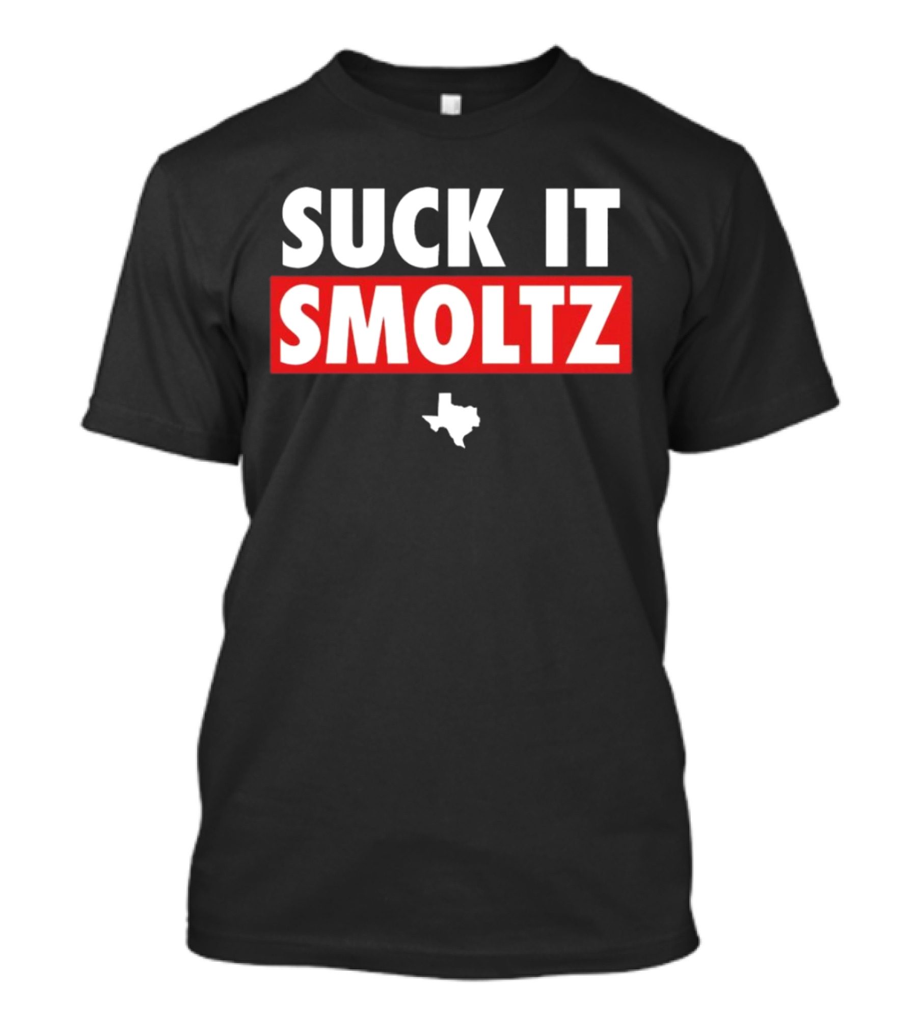 Suck It Smoltz Texas Map T-Shirt