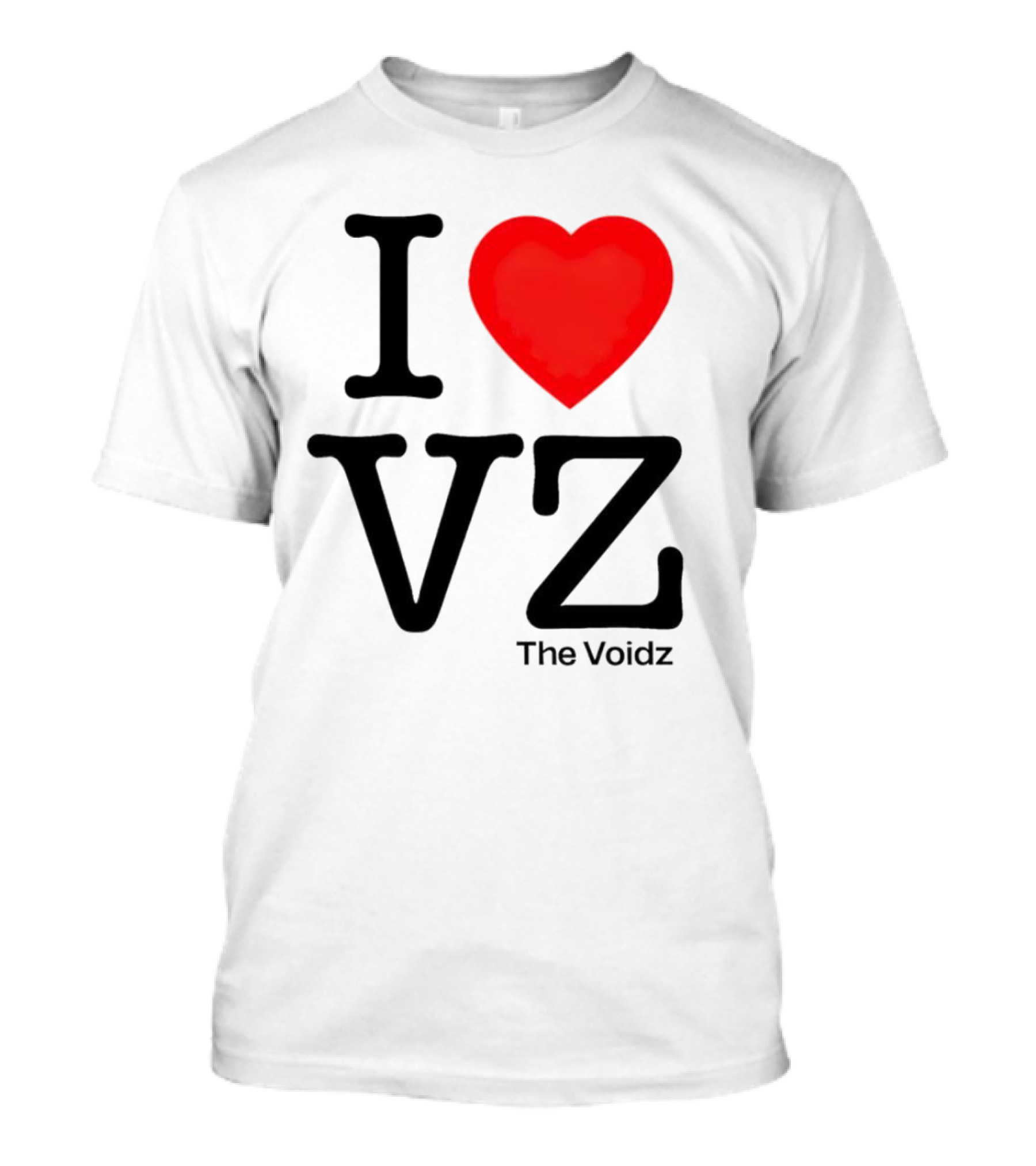 I Heart VZ The Voidz Band Merchandise T-Shirt