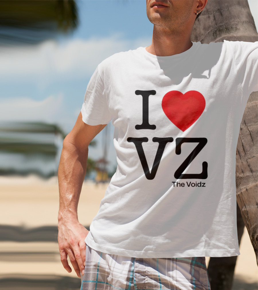 I Heart VZ The Voidz Band Merchandise T-Shirt