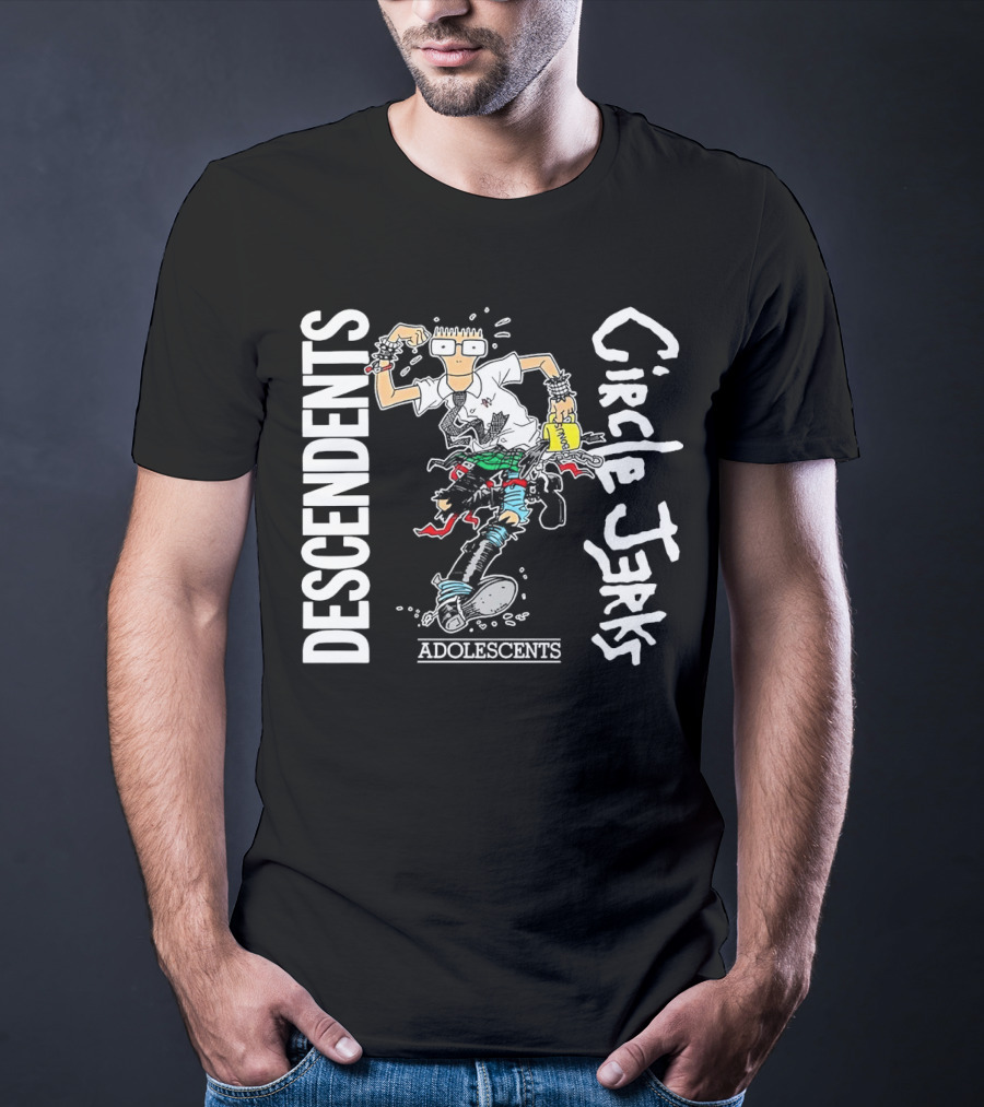 Descendents Circle Jerks Adolescents Tour T-Shirt