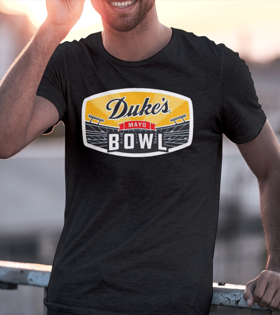 Duke’s Mayo Bowl Stadium Branding Football Event Merchandise T-Shirt