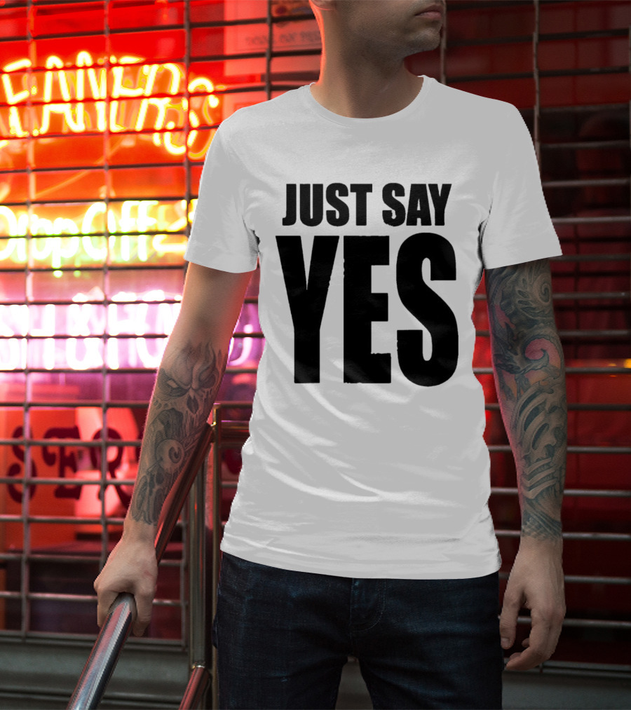 Daniel Bryan Just Say Yes Wrestling Catchphrase T-Shirt
