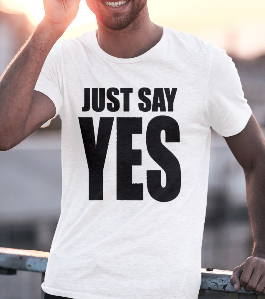 Daniel Bryan Just Say Yes Wrestling Catchphrase T-Shirt