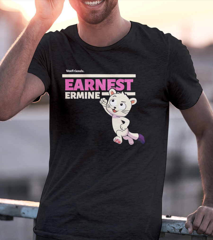 VeeFriends Earnest Ermine Character T-Shirt