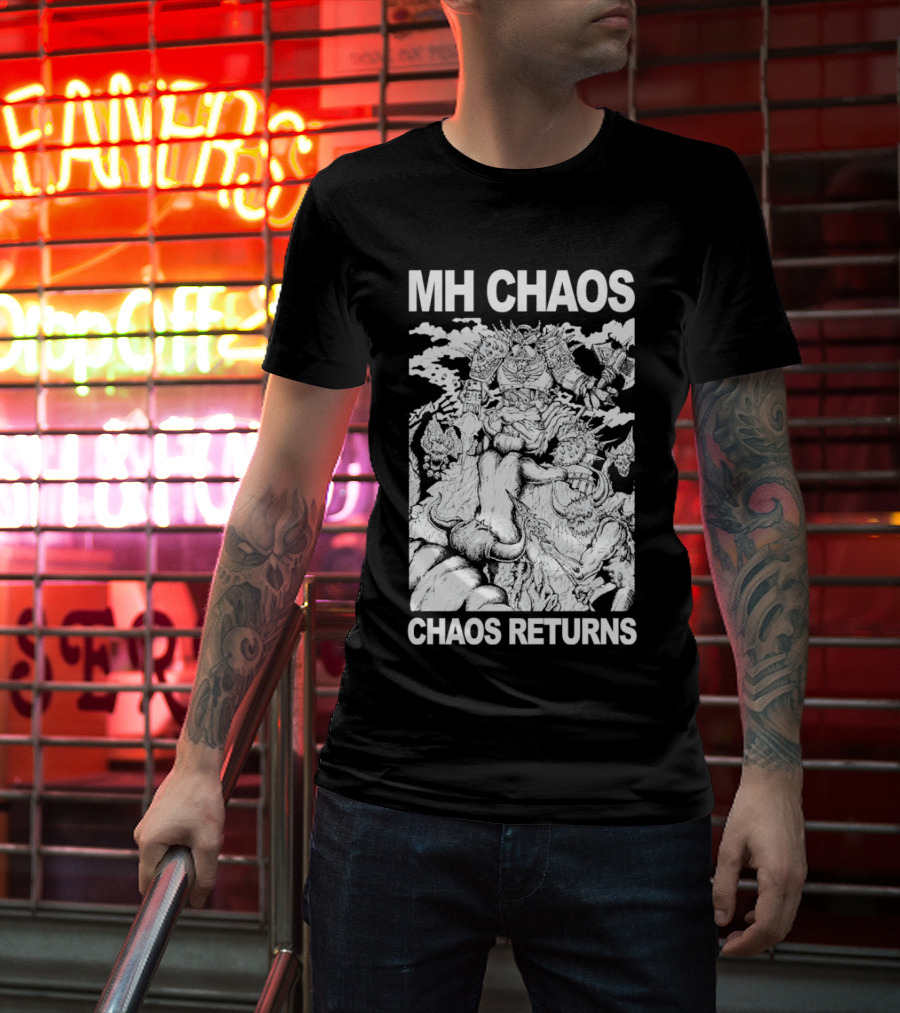 MH Chaos Chaos Returns Fantasy Illustrated Adventure T-Shirt