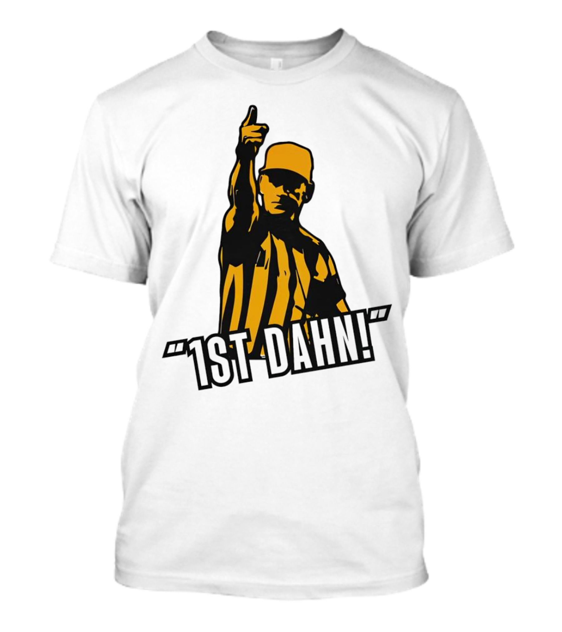 Pittsburgh Steelers 1st Dahn Referee Gesture Steelers Colors T-Shirt
