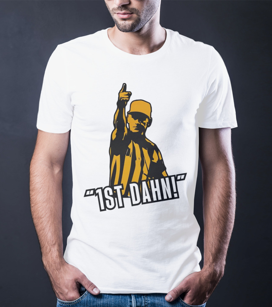 Pittsburgh Steelers 1st Dahn Referee Gesture Steelers Colors T-Shirt