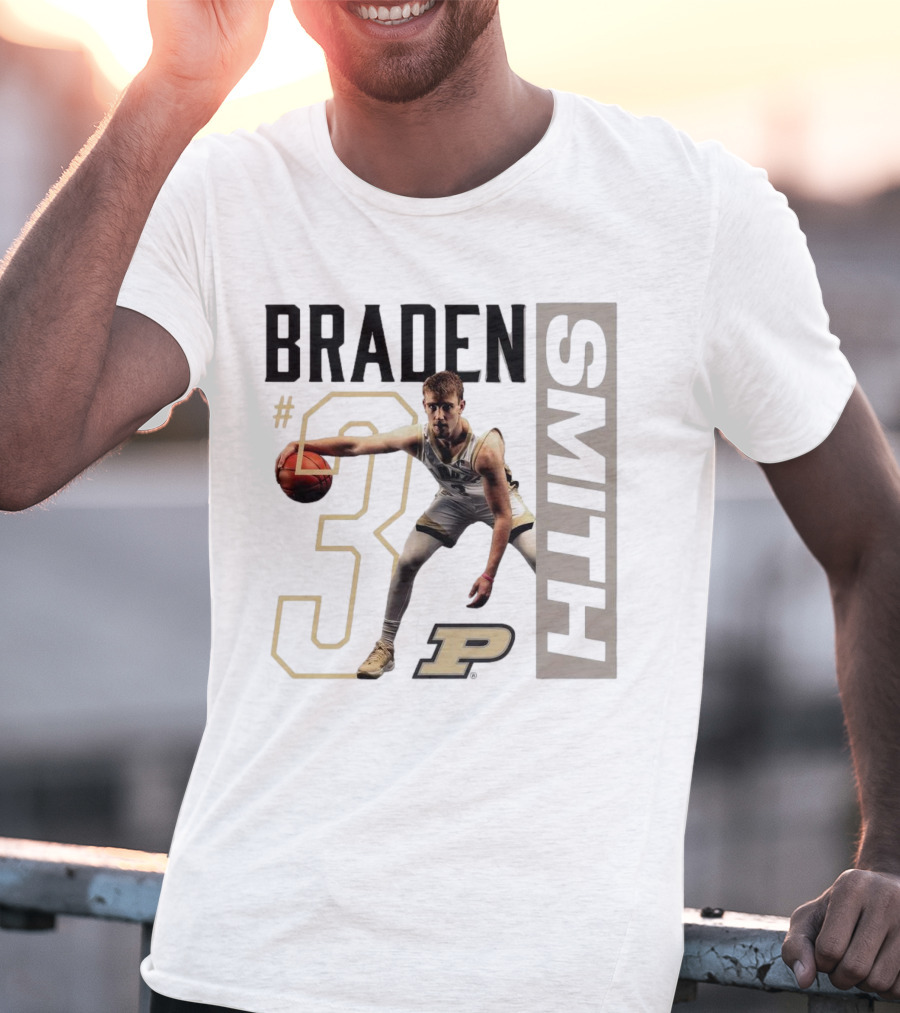 Braden Smith #3 Purdue Basketball P T-Shirt