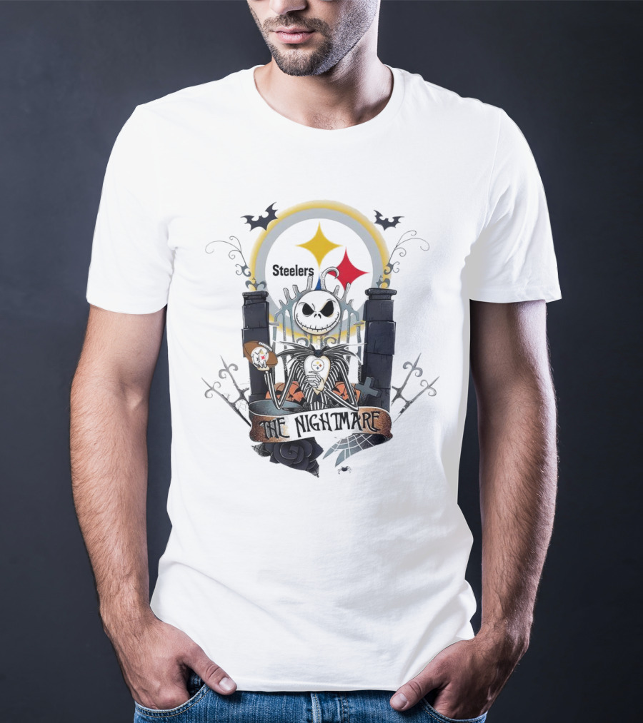 Jack Skellington Steelers The Nightmare T-Shirt