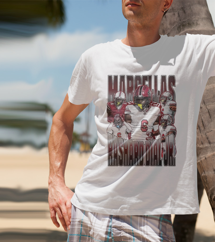 Marcellas Rashard Dial Jr South Carolina Football Gamecocks Vintage T-Shirt