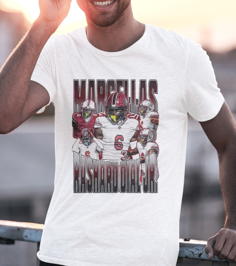 Marcellas Rashard Dial Jr South Carolina Football Gamecocks Vintage T-Shirt