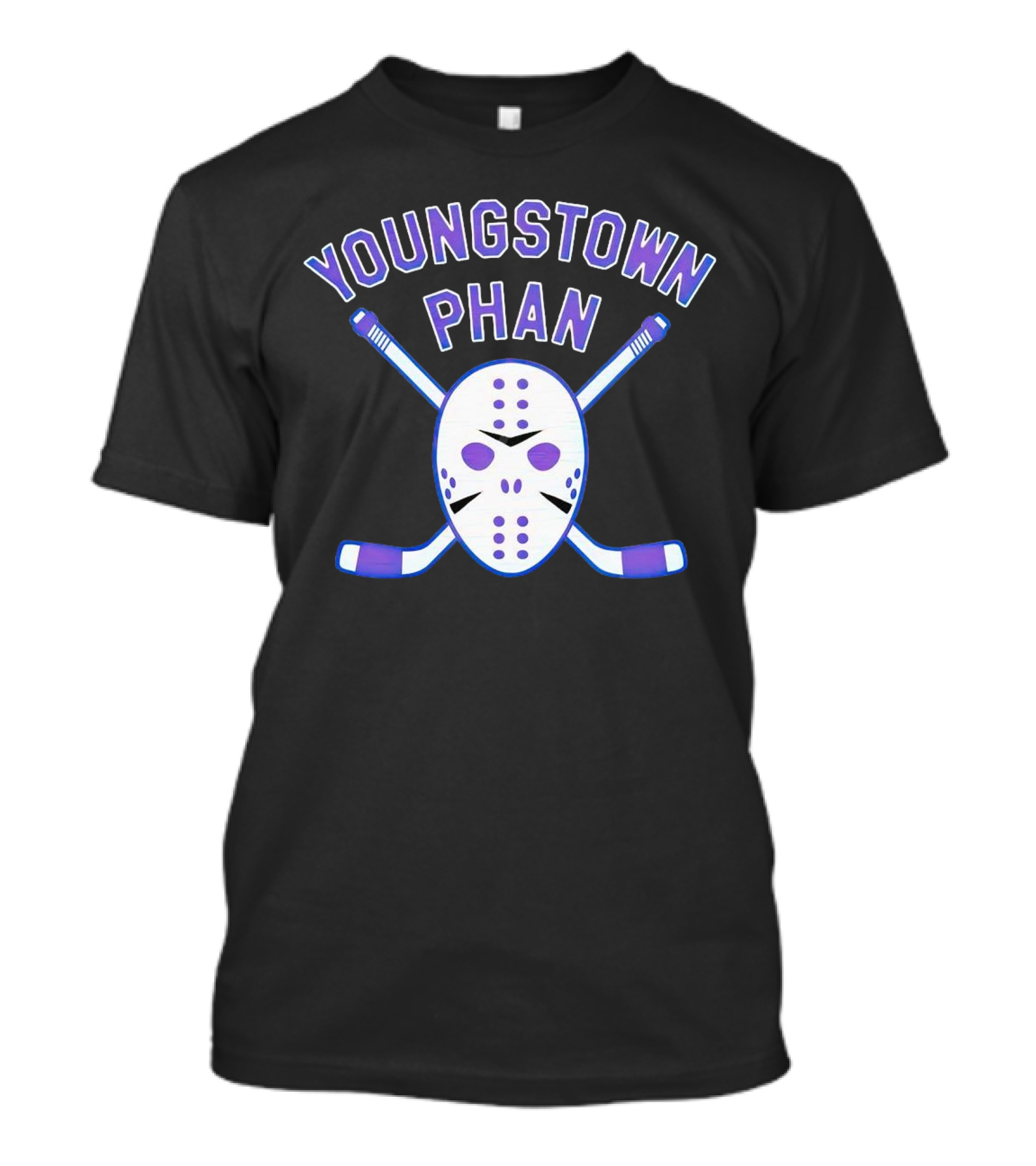 Youngstown Phan Jason Voorhees Mask Hockey Sticks T-Shirt