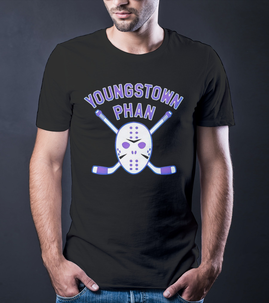 Youngstown Phan Jason Voorhees Mask Hockey Sticks T-Shirt
