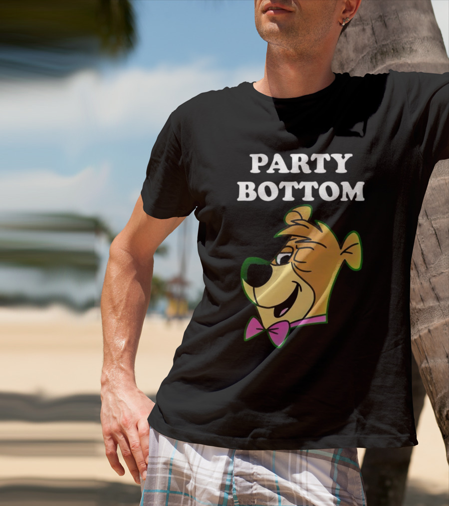Party Bottom Yogi Bear Retro Bow Tie T-Shirt