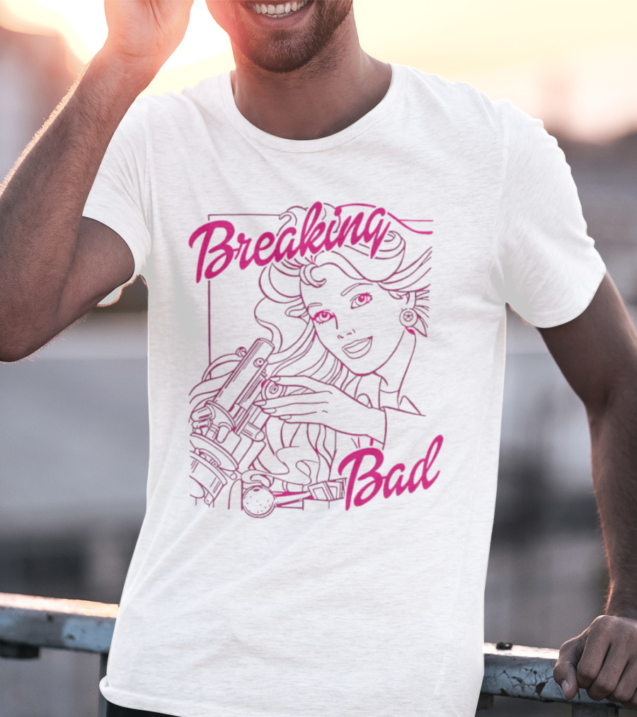Breaking Bad Barbie Neon Sketch T-Shirt