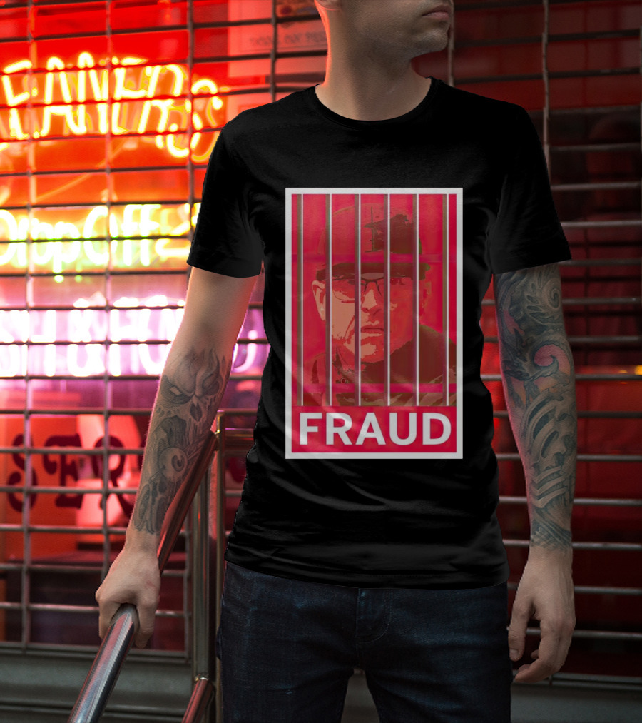 Jim Harbaugh Behind Bars Fraud T-Shirt