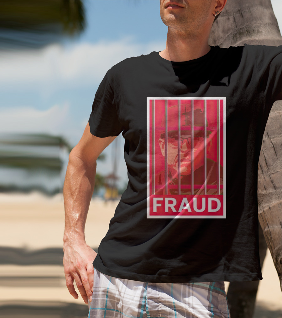 Jim Harbaugh Behind Bars Fraud T-Shirt