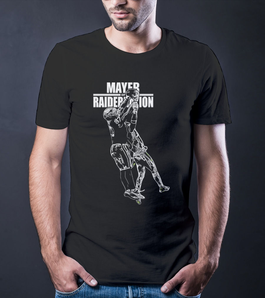 Mayer Of Raidernation Football Action T-Shirt