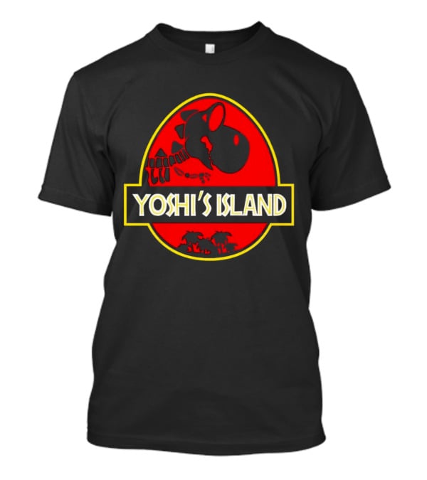 Jurassic Park Yoshi’s Island Logo Crossover T-Shirt