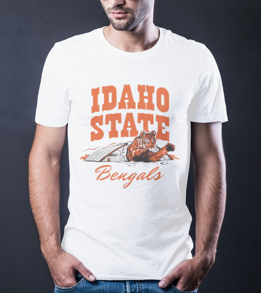 Idaho State Bengals Tiger T-Shirt