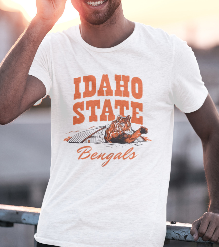 Idaho State Bengals Tiger T-Shirt