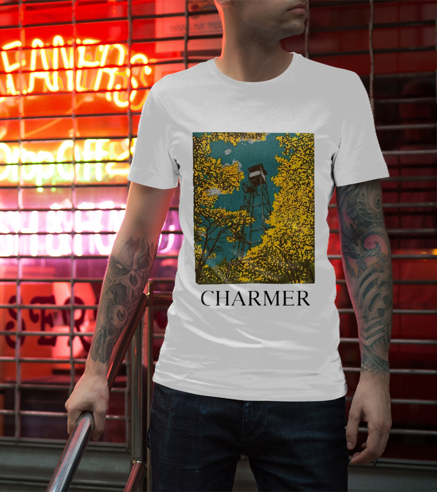 Charmer Fire Watch Tower Golden Foliage T-Shirt