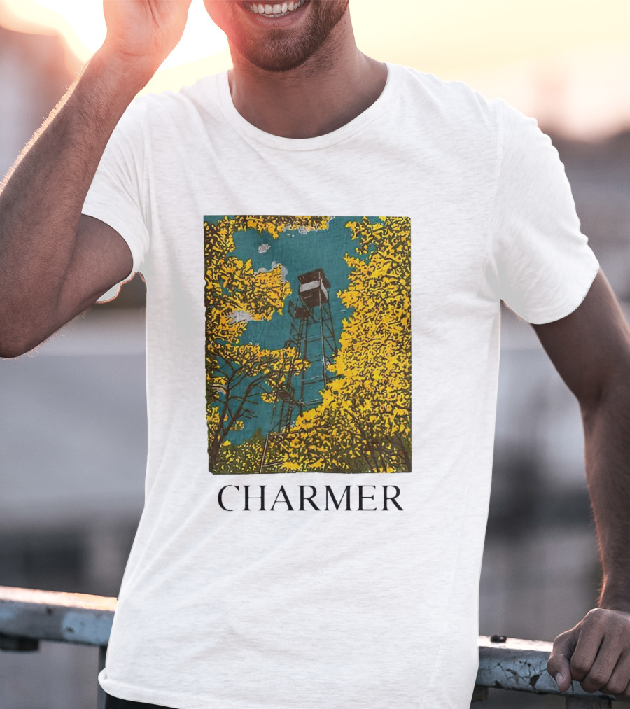 Charmer Fire Watch Tower Golden Foliage T-Shirt