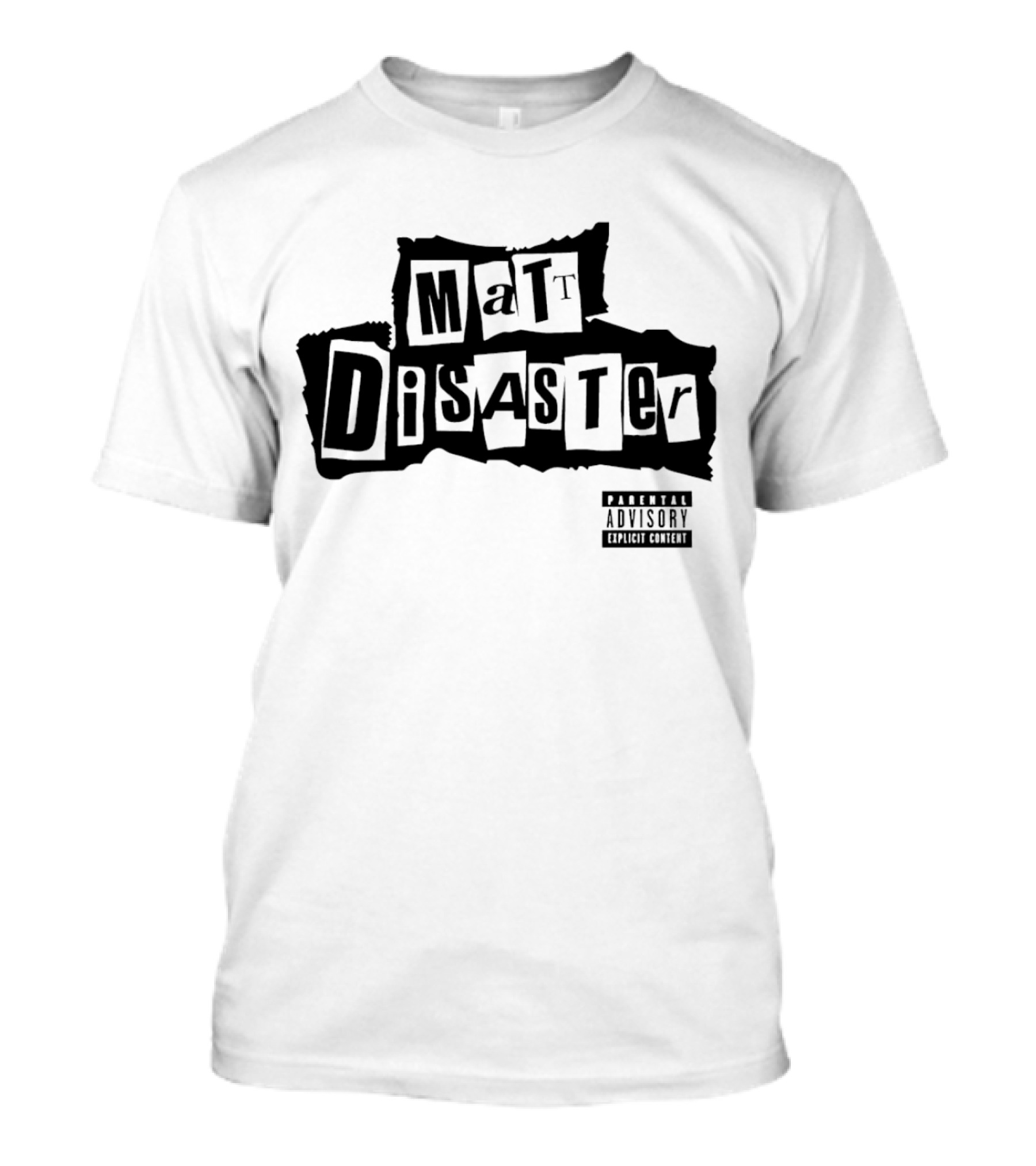 Matt Disaster Explicit Content Mr. Pink T-Shirt