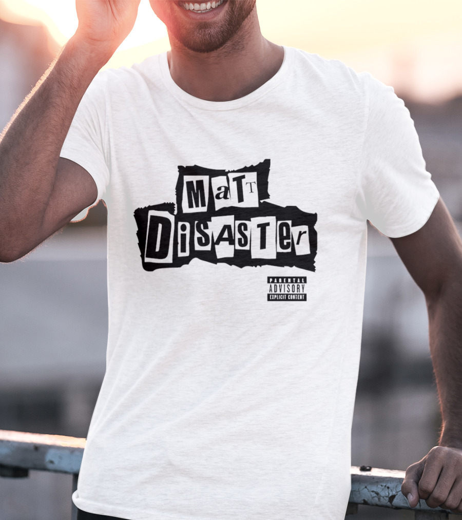 Matt Disaster Explicit Content Mr. Pink T-Shirt
