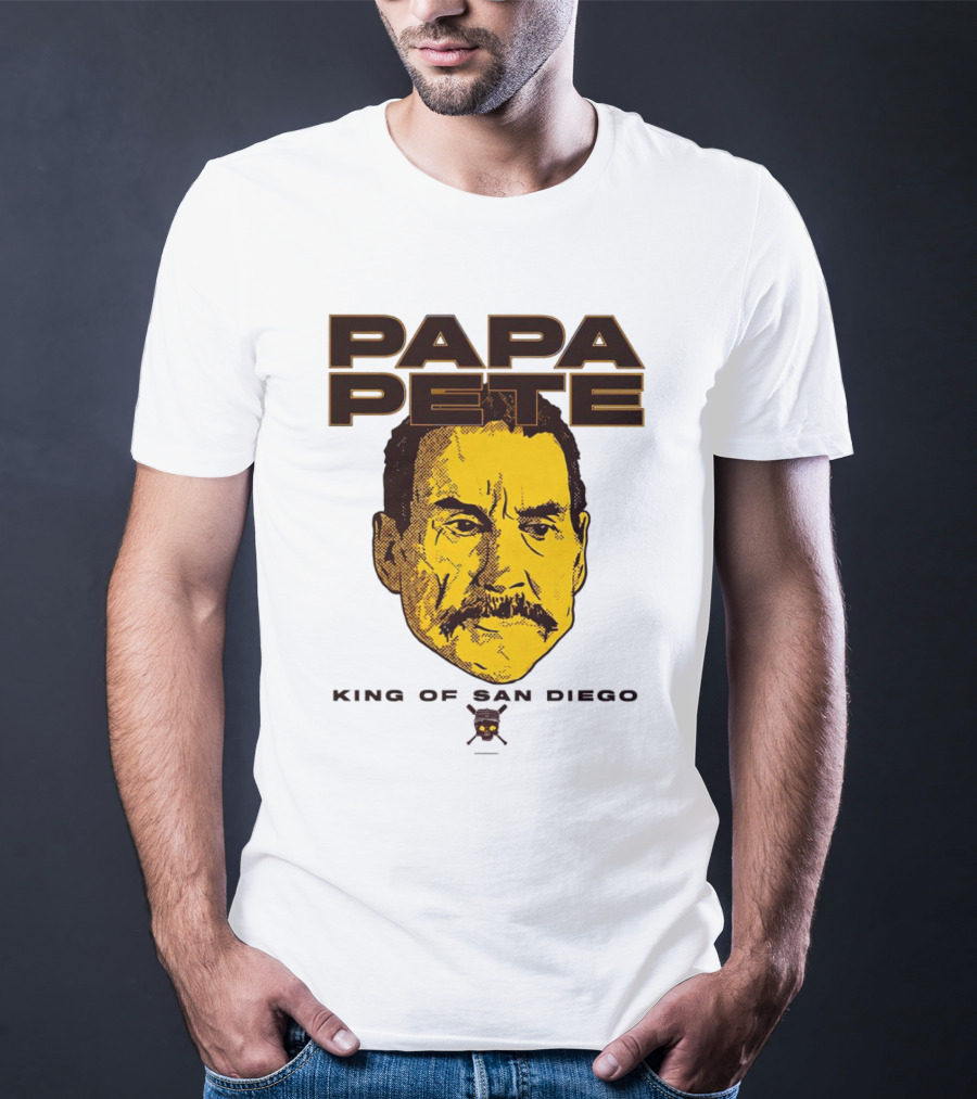Papa Pete King Of San Diego Iconic Yellow T-Shirt