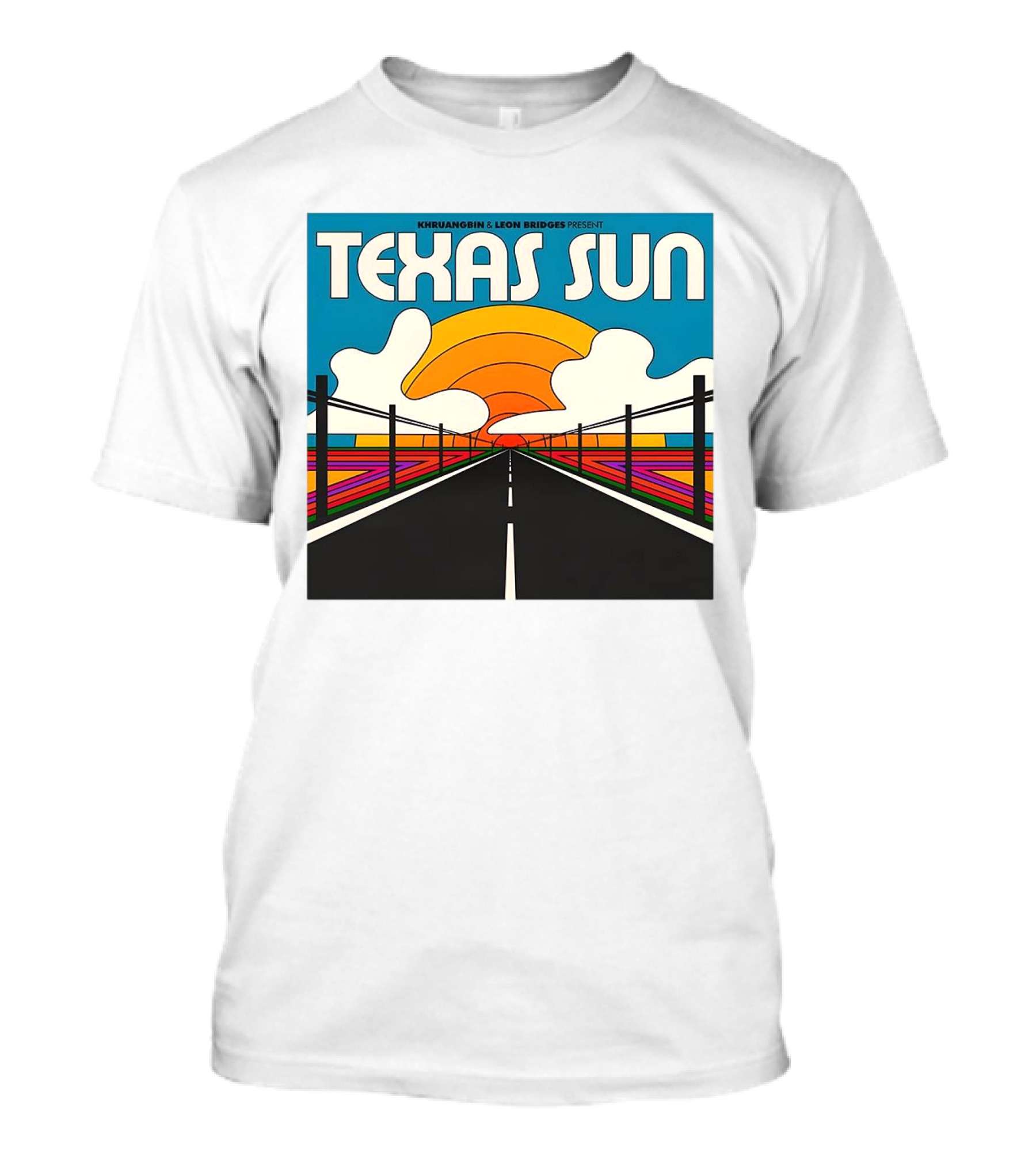 Khruangbin And Leon Bridges Present Texas Sun United State T-Shirt