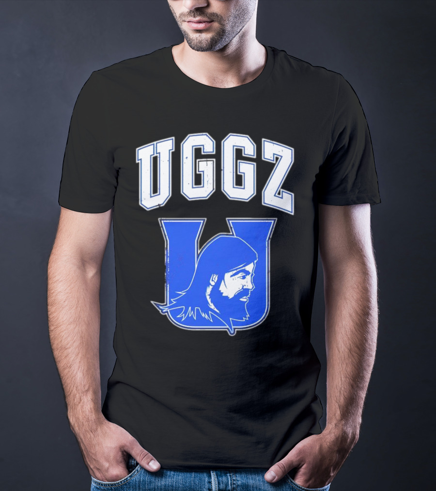 UGGZ U Uglee Edric Everhart Collegiate Blue Varsity T-Shirt
