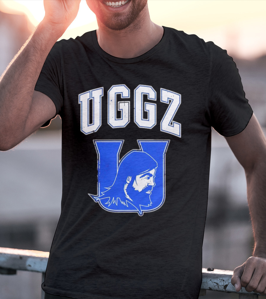 UGGZ U Uglee Edric Everhart Collegiate Blue Varsity T-Shirt