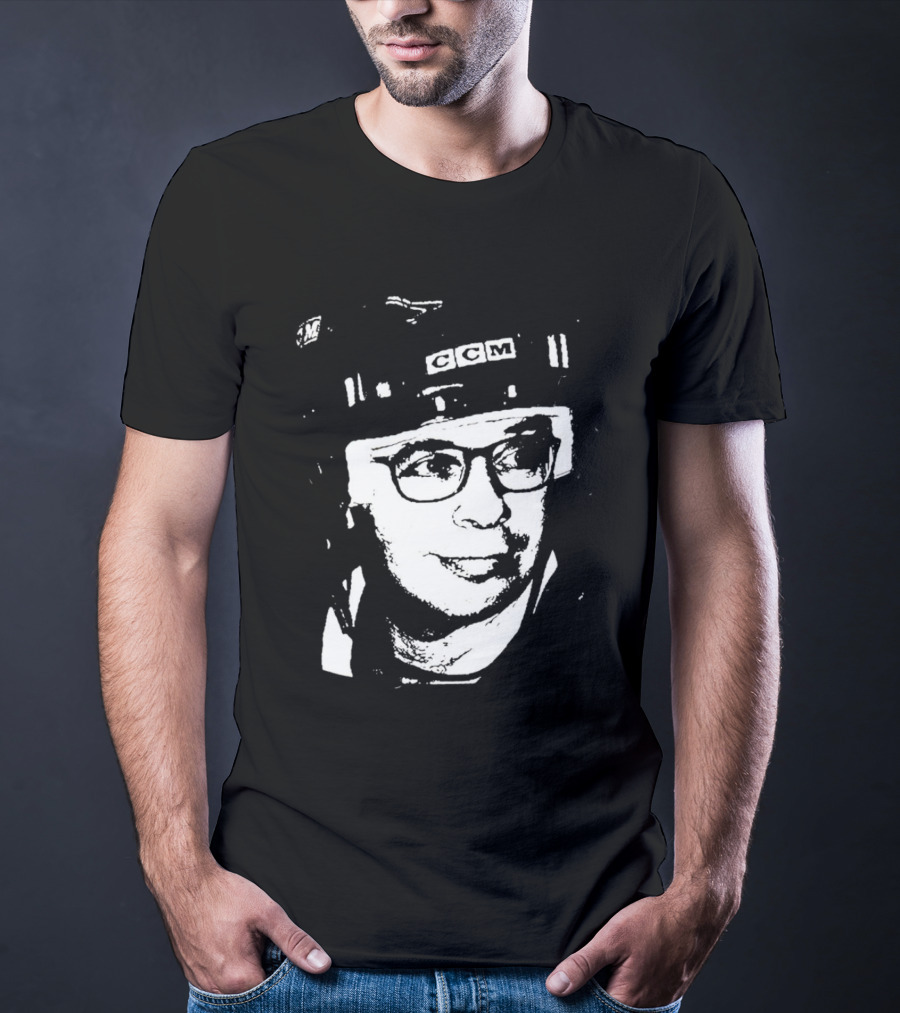 Rick Moranis CCM Hockey Helmet Iconic T-Shirt