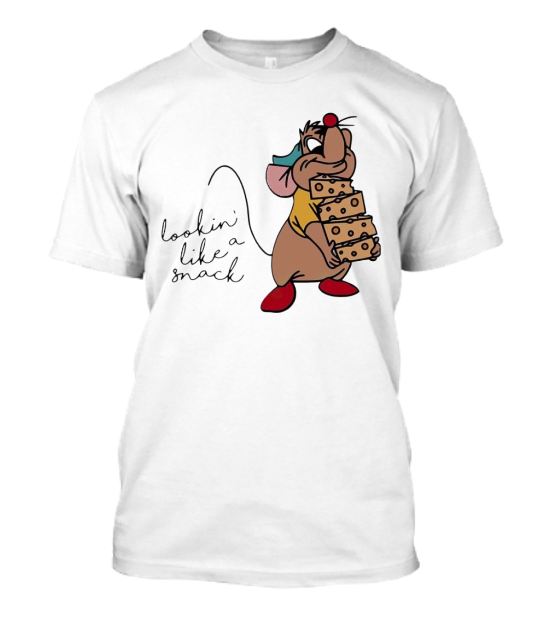 Lookin Like A Snack Jaq And Gus With Cheesy Delight T-Shirt