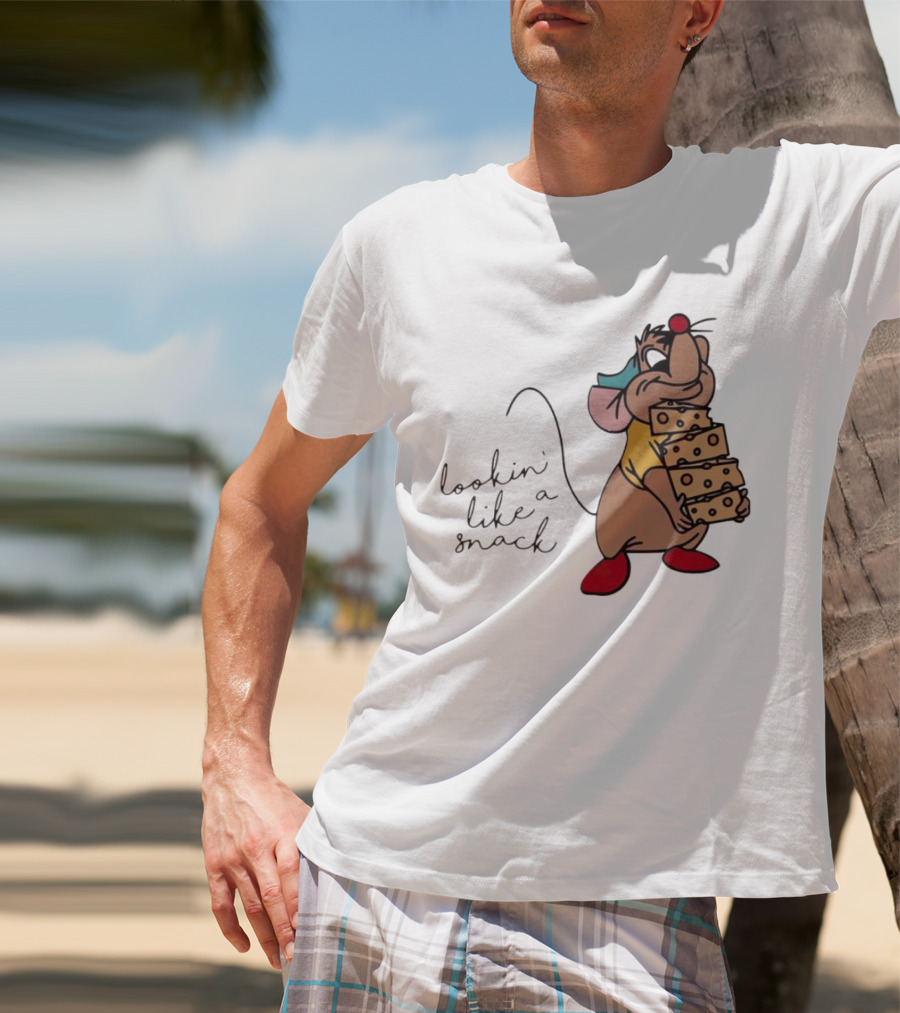 Lookin Like A Snack Jaq And Gus With Cheesy Delight T-Shirt